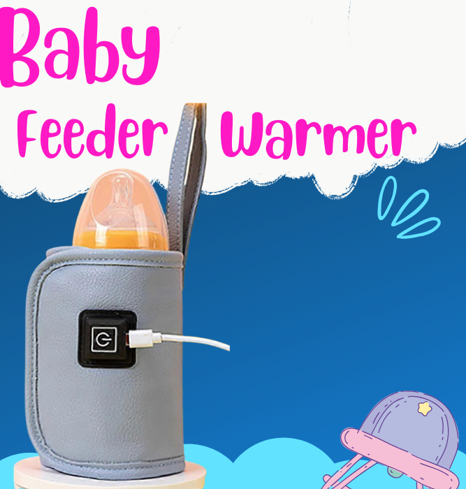 USB Baby Feeder Warmer Bag | Portable Feeder Warmer for Milk  | Travel-Friendly Feeding Bottle Heater  | Best for Parents & Travelers